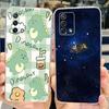 For OPPO A74 4G Case CHP2219 Cover Popular Flower Art Painted Soft Silicone Case For OPPO A95 4G Reno6 Lite CHP2365 OPPOA74 Etui