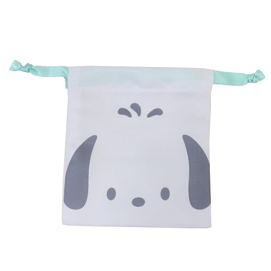 Pochacco [Drawstring Bag] Mini Drawstring Pouch Sanrio Kamio Japan Accessory Pouch Character Goods M B0DQ3K6CTJ