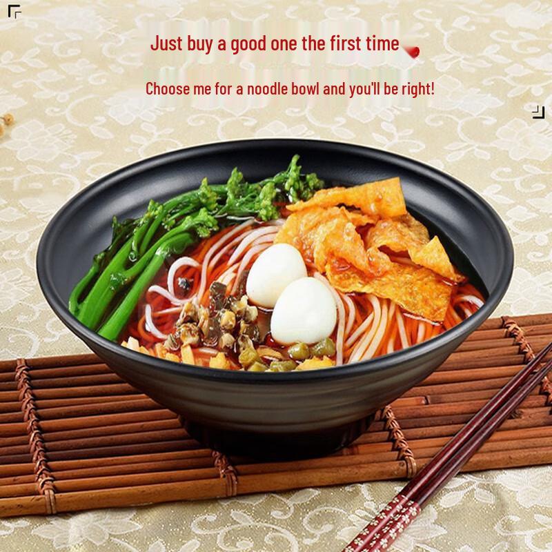 Jijun Melamine Douli Noodle Bowls (Set of 10)