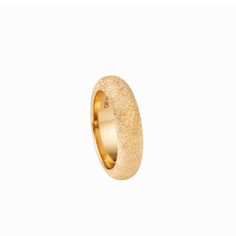 OURPIERRE GRANITO ROUND RING BOLD VERMEIL