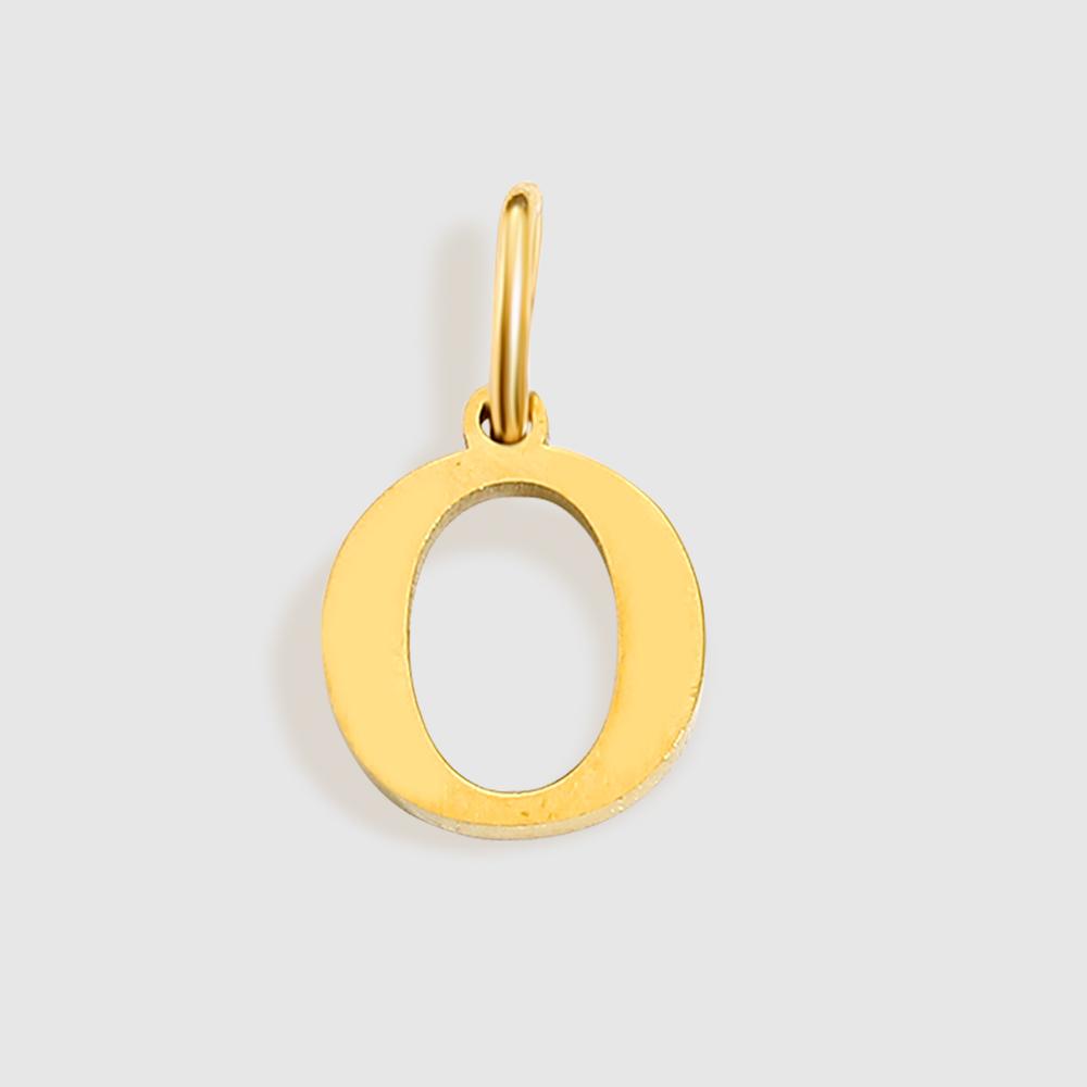 EMANCO Initial Alphabet Pendant Stainless Steel Charms for Making Necklace Minimalism Accessories Women's Jewelry Wholesale