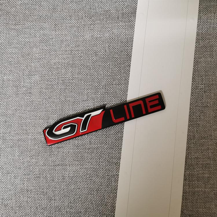 ART1   Car Metal Sticker Emblem Accessory For Kia GT-Line Sportage Ceed Rio Picanto Sorento Soul Cerato Venga Forte K9 Cadenza Optima