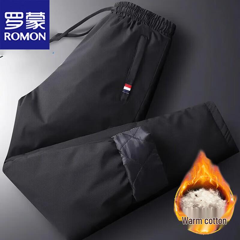 Romon Men's Warm Casual Pants