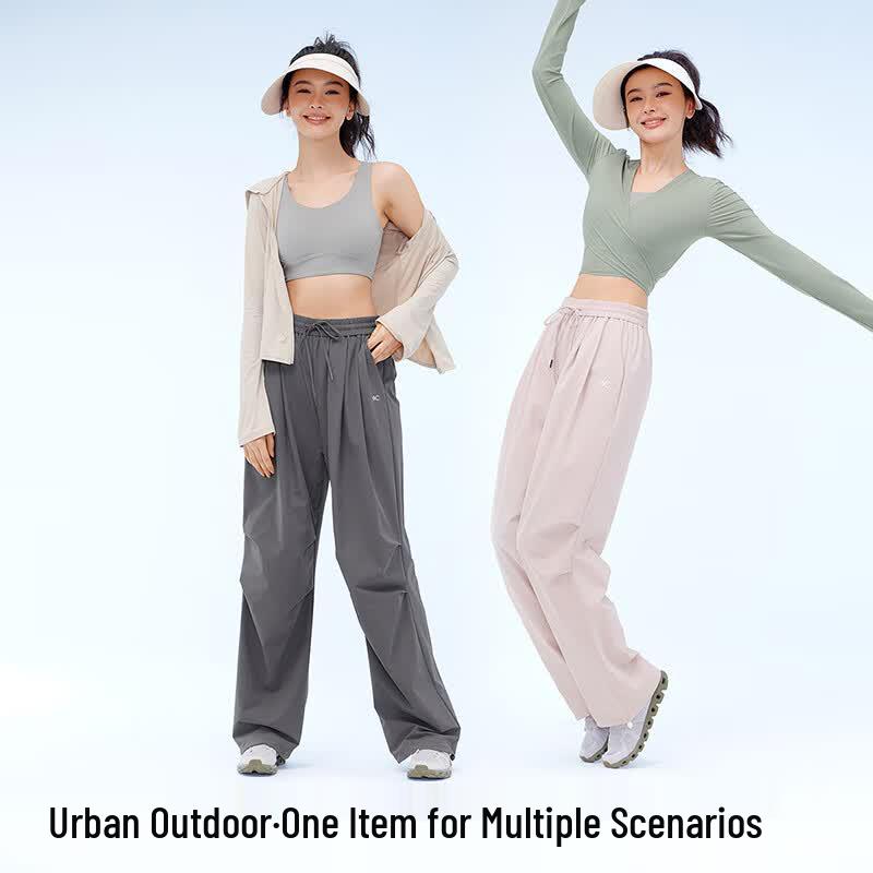 VVC Women's Sun Protection Wide-Leg Casual Pants