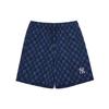 MLB Base Logo Casual Shorts Unisex Blue Moderate 3ASPM0123-50NYS