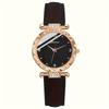 Ladies Watch Fashion Diamond Star Watch Temperament Frosted Quartz Watch