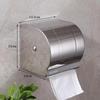 RSRDDY Stainless Steel No-Punch Waterproof Toilet Paper Holder