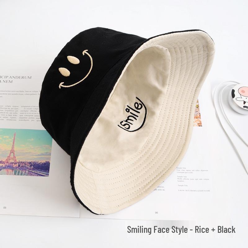 

Двухсторонняя шляпа рыбака GD Daisy: Унисекс шляпа от солнца весна/лето, тонкий дизайн для осени/зимы M (56-58cm)