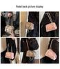 Niche Design Women's 2025 Summer Versatile Korean Chain Shoulder Crossbody Pillow Bag