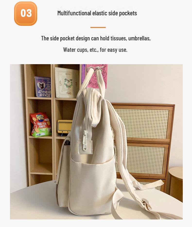 Stylish Mommy Bag: Hand-held Baby & Mother Backpack for Light Travel