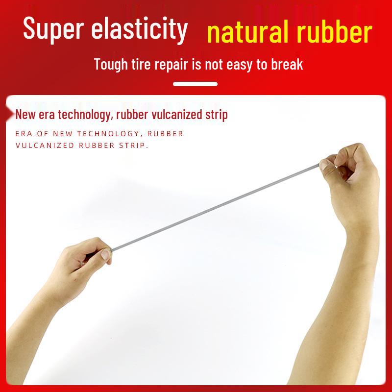 Electric Car & Motorcycle Tire Repair Strips - Quick, Minimally Invasive Tool Set