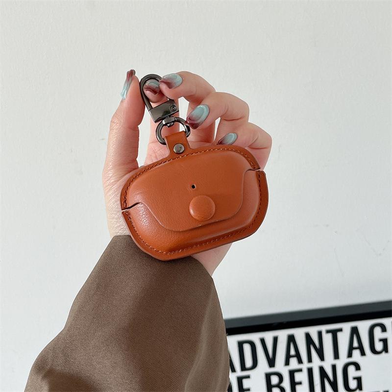 Protective Leather Case for Xiaomi Buds 5, Buds 5 Pro, Buds 4, and Buds 4 Pro Noise Cancelling Earphones