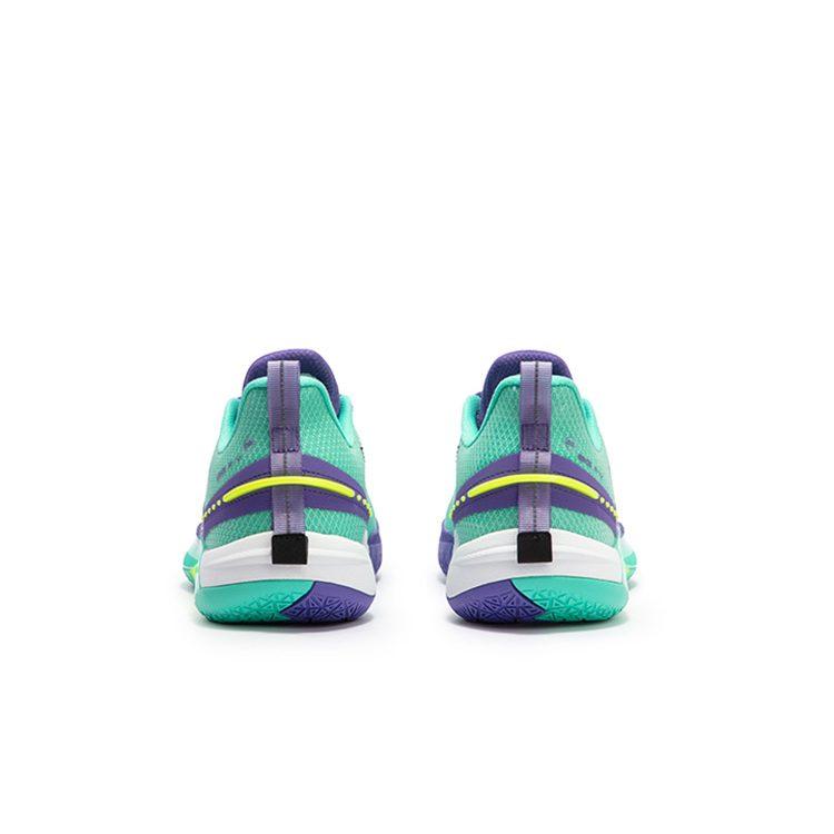 Scarpe da Basket 361 BIG3 5.0 Quick Unisex Basse Verde/Viola 572421106-6