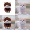 Cute Soft Cat Plush Keychain Fluffy Stuffed Toy Perfect For Bag Accessories