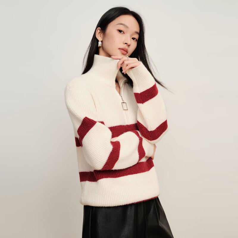 

Elva Island Women s Sailor Collar Knit Pullover XS