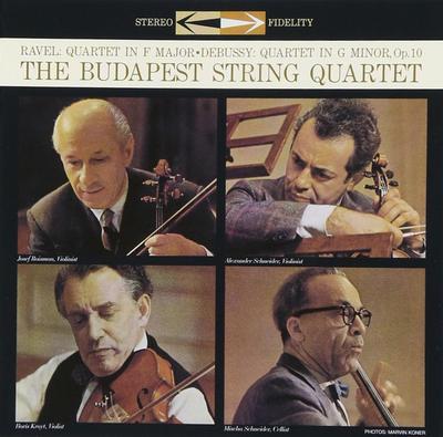 CD BUDAPEST STRING QUARTET, MAURICE RA - Quartet In F Major / Quartet In G M SICC1569 Sony Classical 2012 Japan ObiClassical Used
