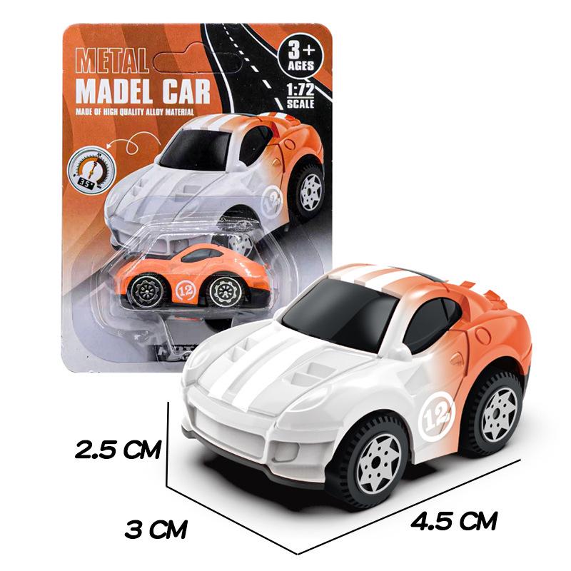 Water-Reactive Color-Changing Alloy Racing Car Model 1:60 Pull-Back Toy for Boys