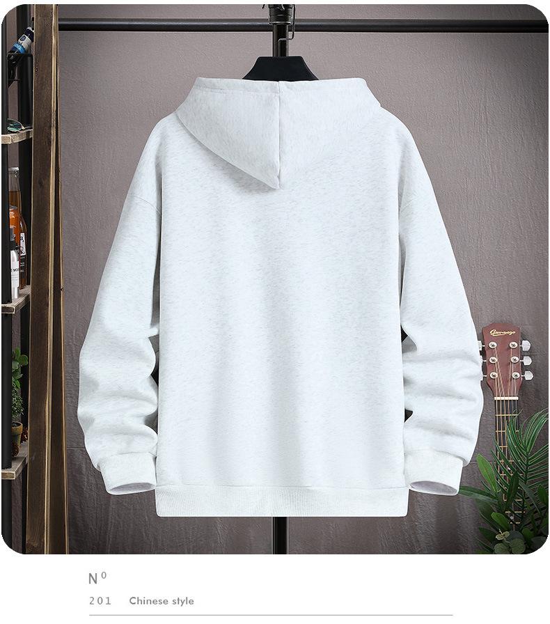 Jungen Fleece-gefütterter Kapuzenpullover für den Winter – Warme, trendige Oberbekleidung für Teenager