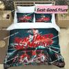 3D Fashion Rapper Anuel AA Bedding Set Printed Single Comforter Quilt Bed Cover Duvet Cover Pillow Case 3 Pieces Kids Adult Size