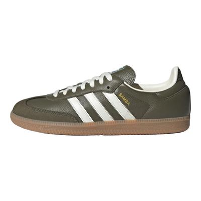 Samba OG Medium Raw Khaki Gum Unisex Sneakers Bruin Off-White JR0890