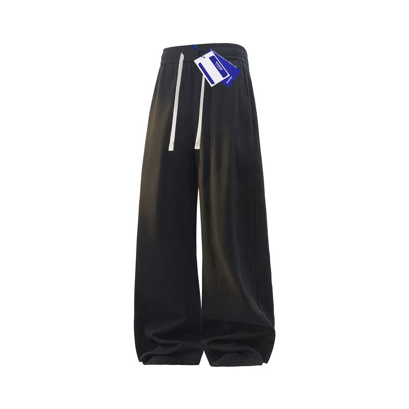 Wassup Pure Cotton Fleece-Lined Cargo Pants for Men, New Autumn and Winter American-Style Loose Straight-Leg Casual Thickened Long Pants