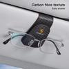 ABJJ1 Car Glasses Sun Visor Box Auto Sunglasses Clip Card Accessories For Porsche Cayenne Panamera Macan 911 718 Taycan Boxster Cayman