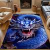 Nuovo sul Tappeto Stampato con il Misterioso Totem del Drago! Tappetino Antiscivolo Isolante Acustico per Ingresso Soggiorno Camera da Letto, Tappeti per Divano