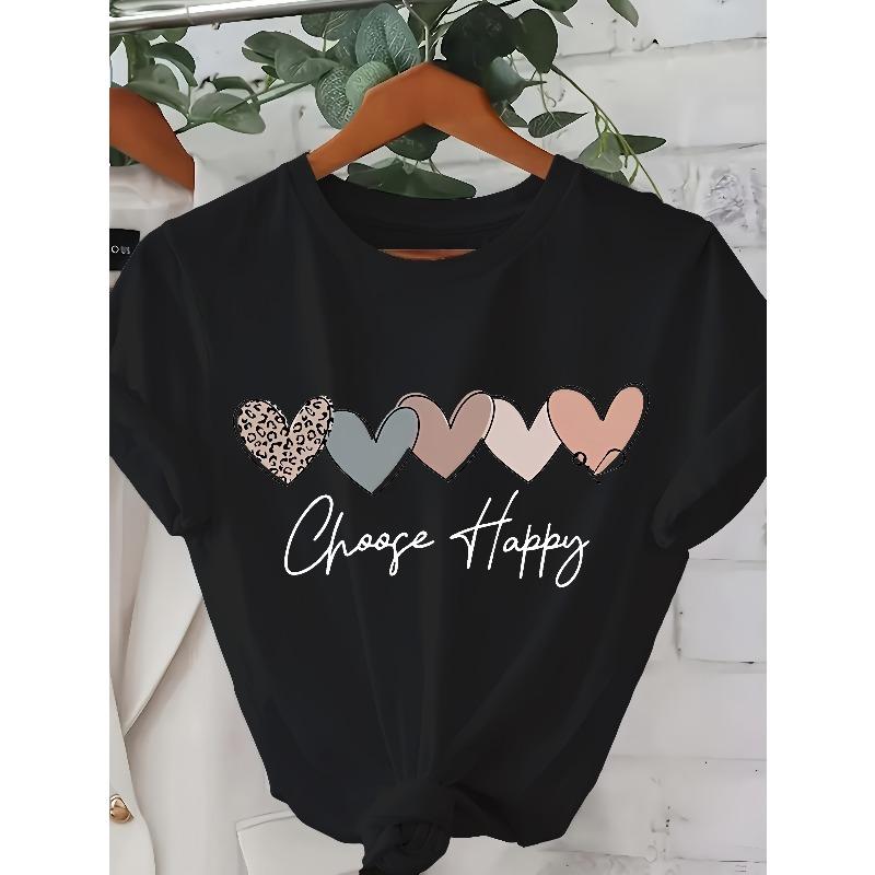 

European Size Women S Printed Short-Sleeve T-Shirt 4XL