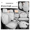 Equation Leopard Titanium 3 Breathable Four Seasons Suede Seat Cover - Universal Full Coverage Cushion
