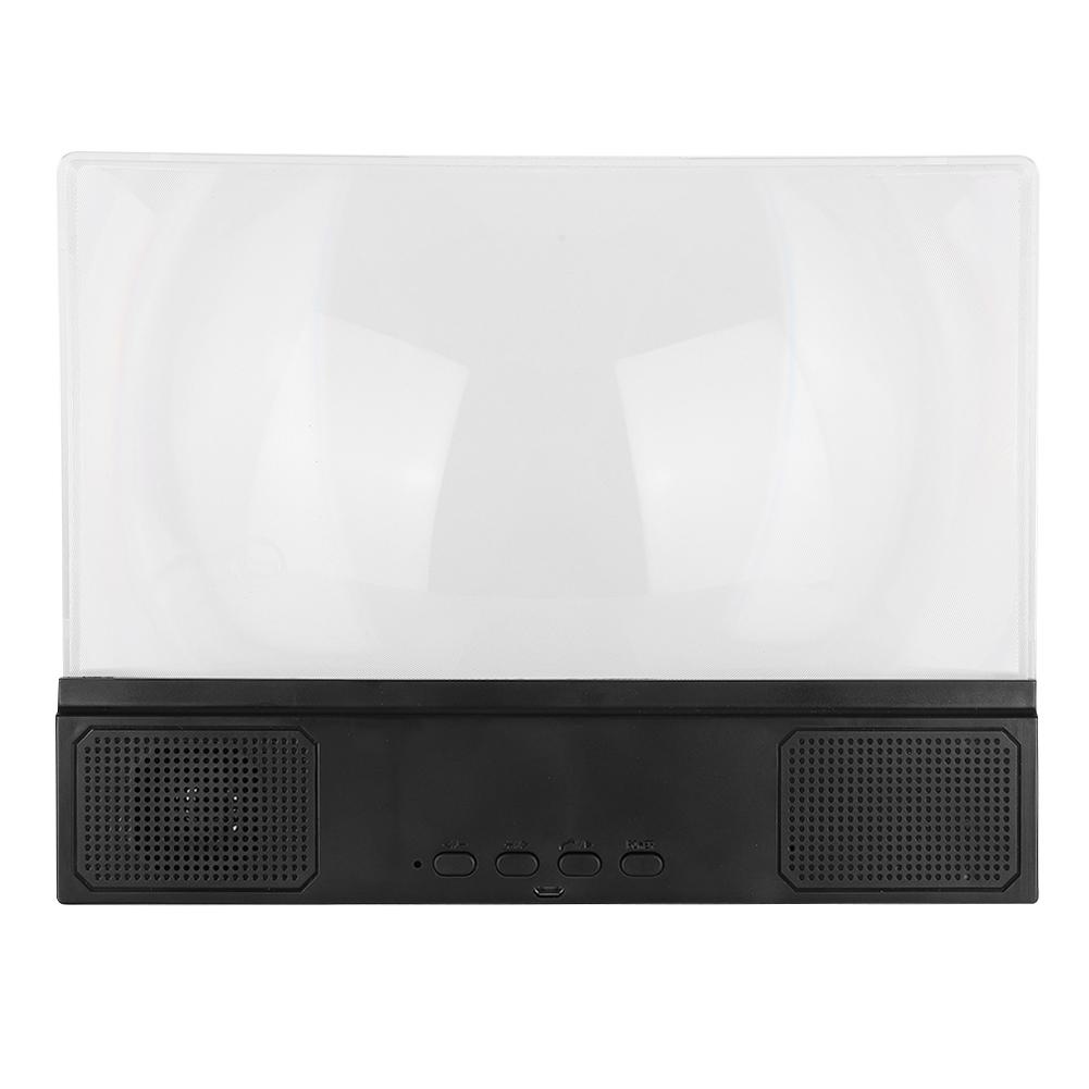 Universal 12in Desk Mobile Phone Screen Amplifier with Bluetooth Speaker 2 3Times
