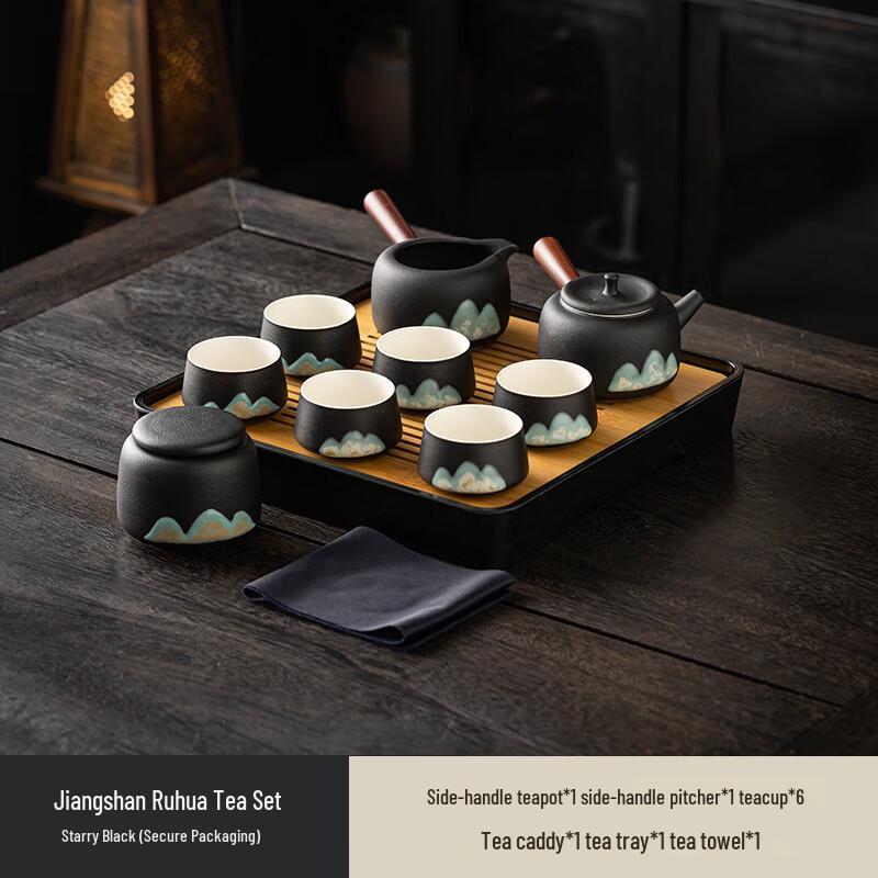 Jianglai Starry Black Tea Set Gift Box