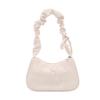 Korean Style Ruched High Aesthetic Armpit Bag for Women, Retro Single Shoulder Handbag, Personalized Handheld Purse