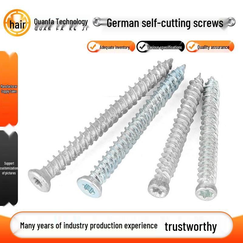German Torx Anti-theft Round Head Self-Tapping Screws for Doors & Windows
