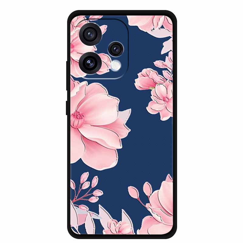 3D Emboss Case For Oppo Reno15 5G Phone Case Reno 15 Coque Flowers Silicone Soft Back Cover For Oppo Reno 15C 5G 2025 Case Funda