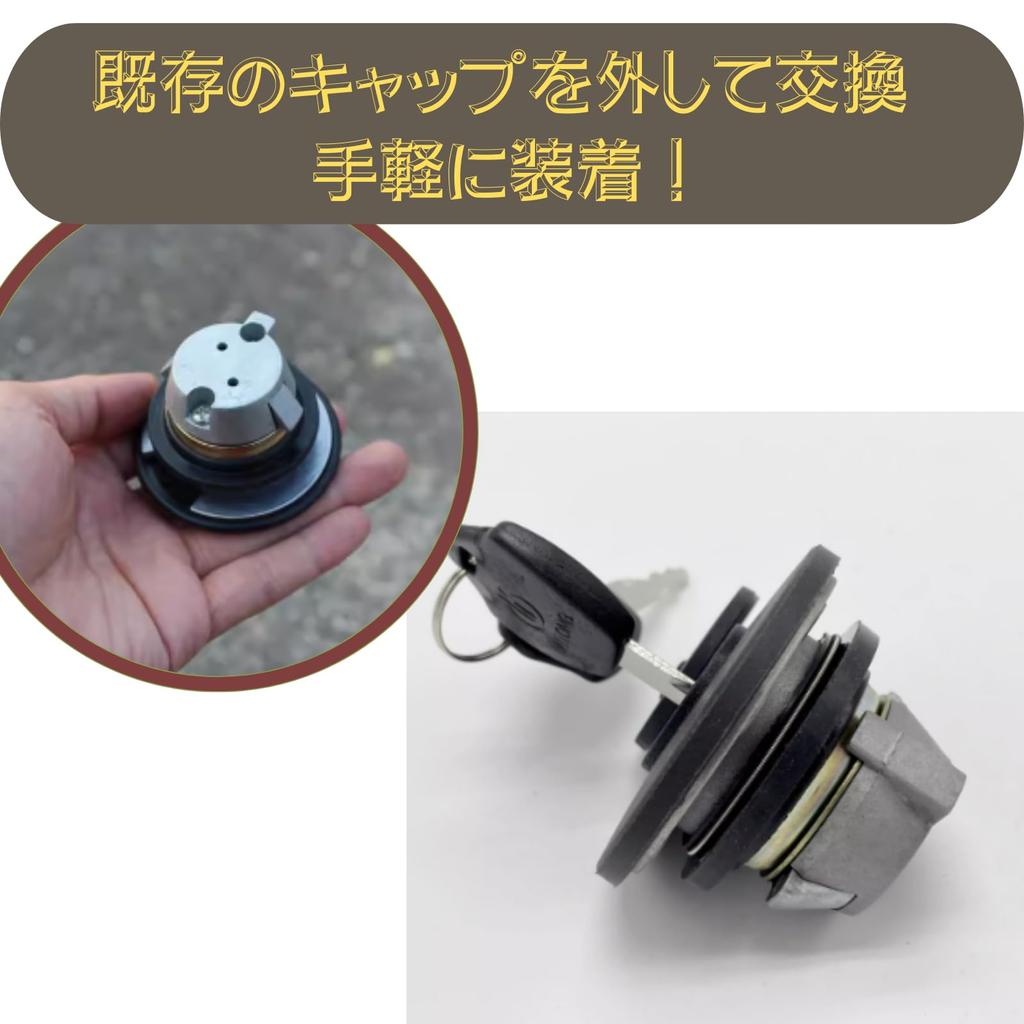 Quikaboo Gas Cap Yamaha Vino Jog JOG Aprio with Key Gas Tank Cap Fuel