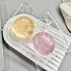 1Pcs Soft Transparent Coconut Maltose Squeeze Ball Stress Relief Fidget Toy for Classroom Quiet Fidgeting Use