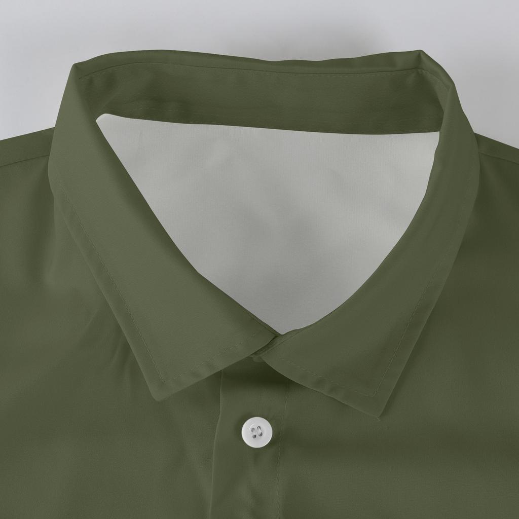 Men's Loose Casual Multi-pocket Workwear Shirt