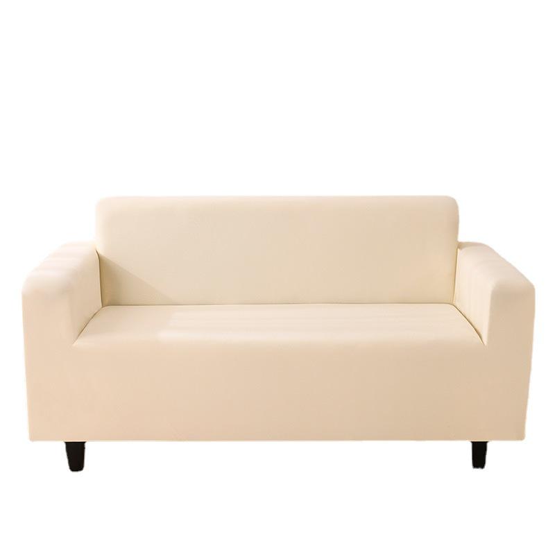 Hochelastischer einfarbiger rutschfester Universal-Sofabezug mit hoher Dichte