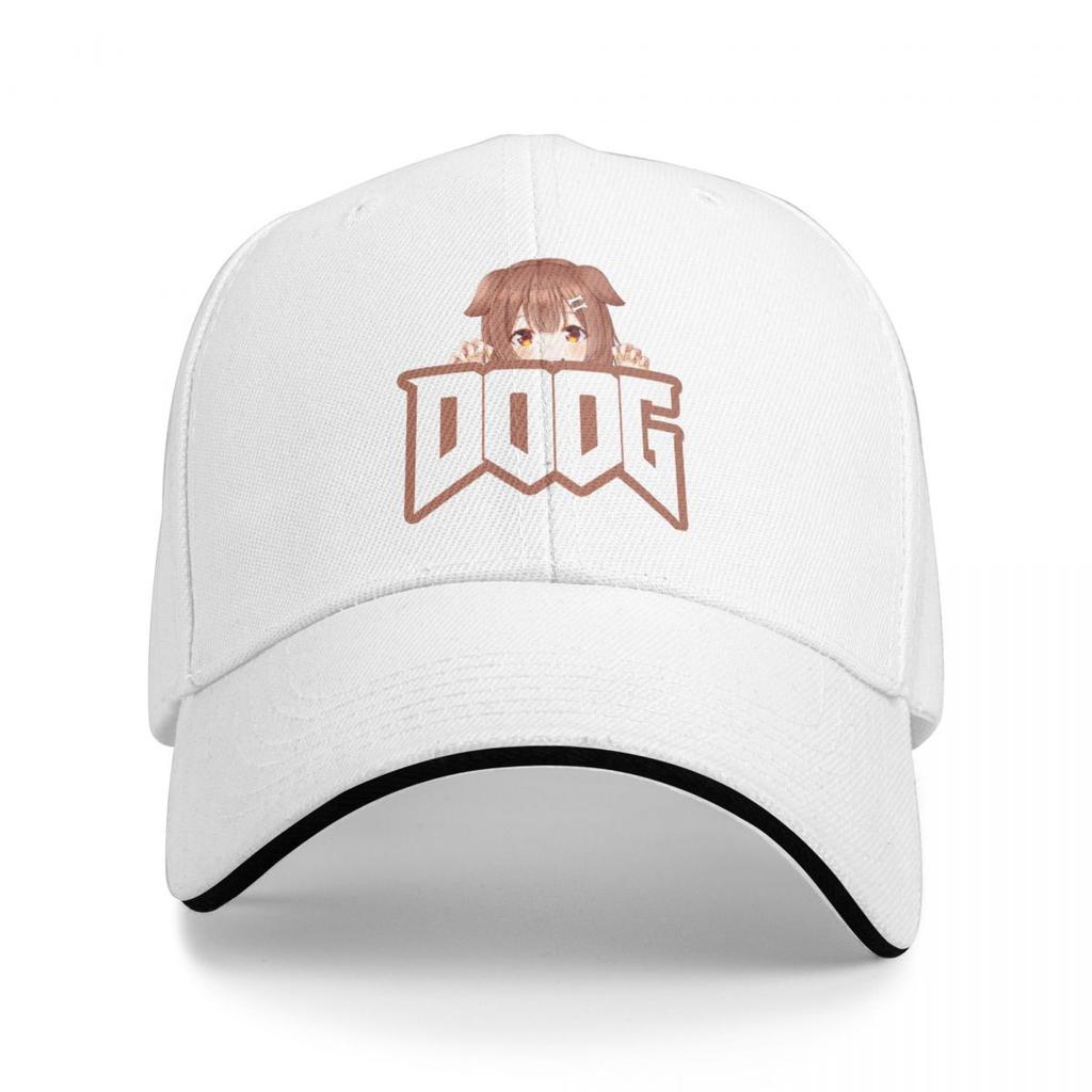 Baseball Caps Hololive Idol Showdown Inugami Korone DOOG Graphic Unisex Casual Spring Caps