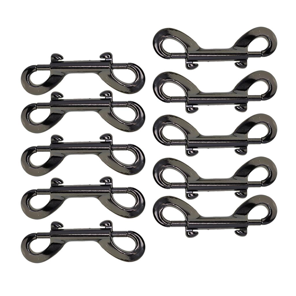 Buy 1 Pack Double End Gate Snap Hook Key Holder Alloy Clip Keychain 10