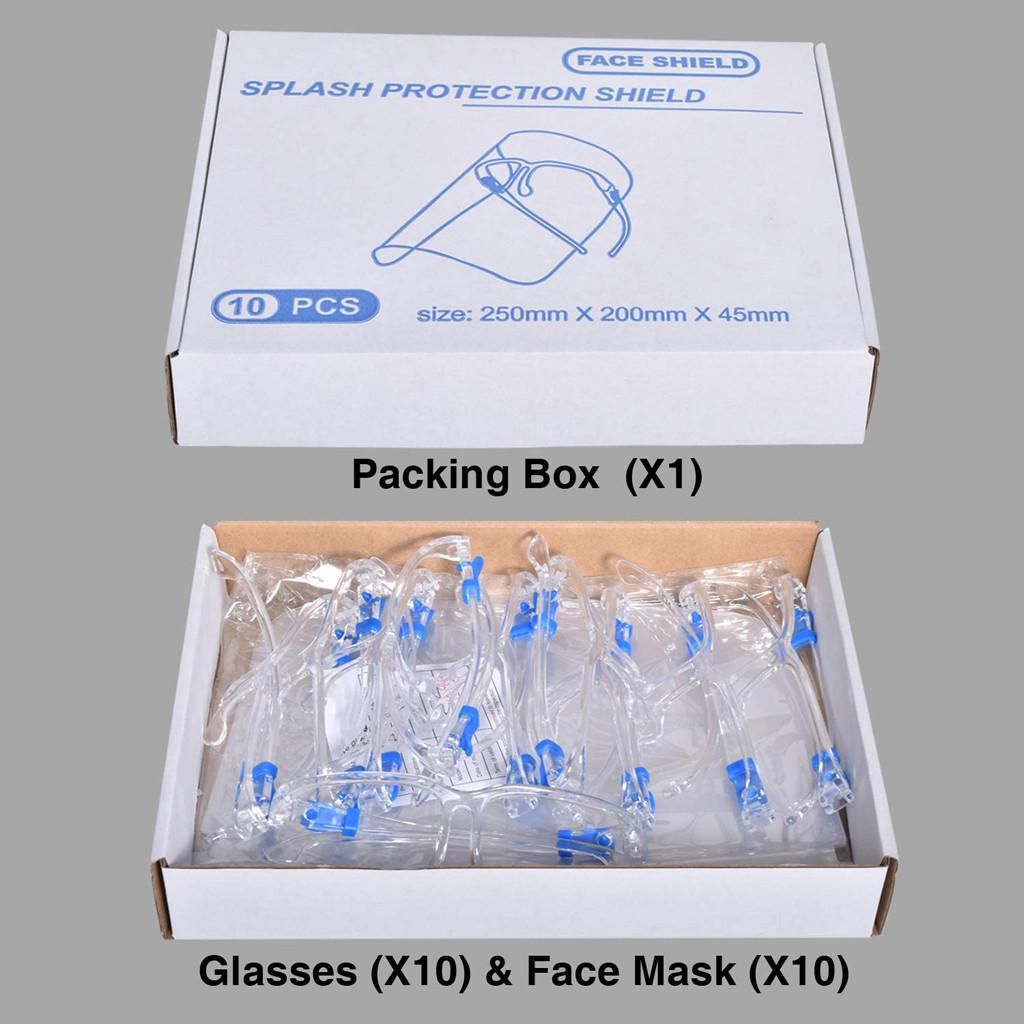 

Кухня Anti-fog Anti-Oil Protect Eyes Clear Face Cover Прозрачная маска