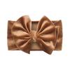 New baby bow headscarf, wide-brimmed gold velvet cute hair accessories for infants and toddlers, princess children's headband.