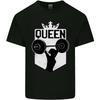 Gym Queen Female Bodybuilding Training Mens Light Cotton T-Shirt Unisex T-Shirt