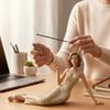 Handmade Abstract Statue Ornament Heat Resistant ABS Scent Stick Holder For Tabletop Bookshelf Mantels Display