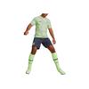 Puma Manchester City Color Block Logo Graphic Short Sleeve T-Shirt Men Tops Green 767778-26