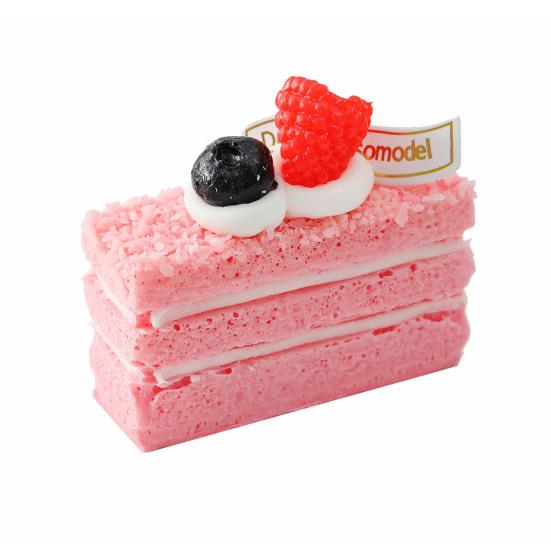 Mousse Cake Squeeze Toy Soft Stress Relief Toy Slow Rising Rectangular Cake Fidget Toy for Kids Adults Office Workers Anxiety Relief