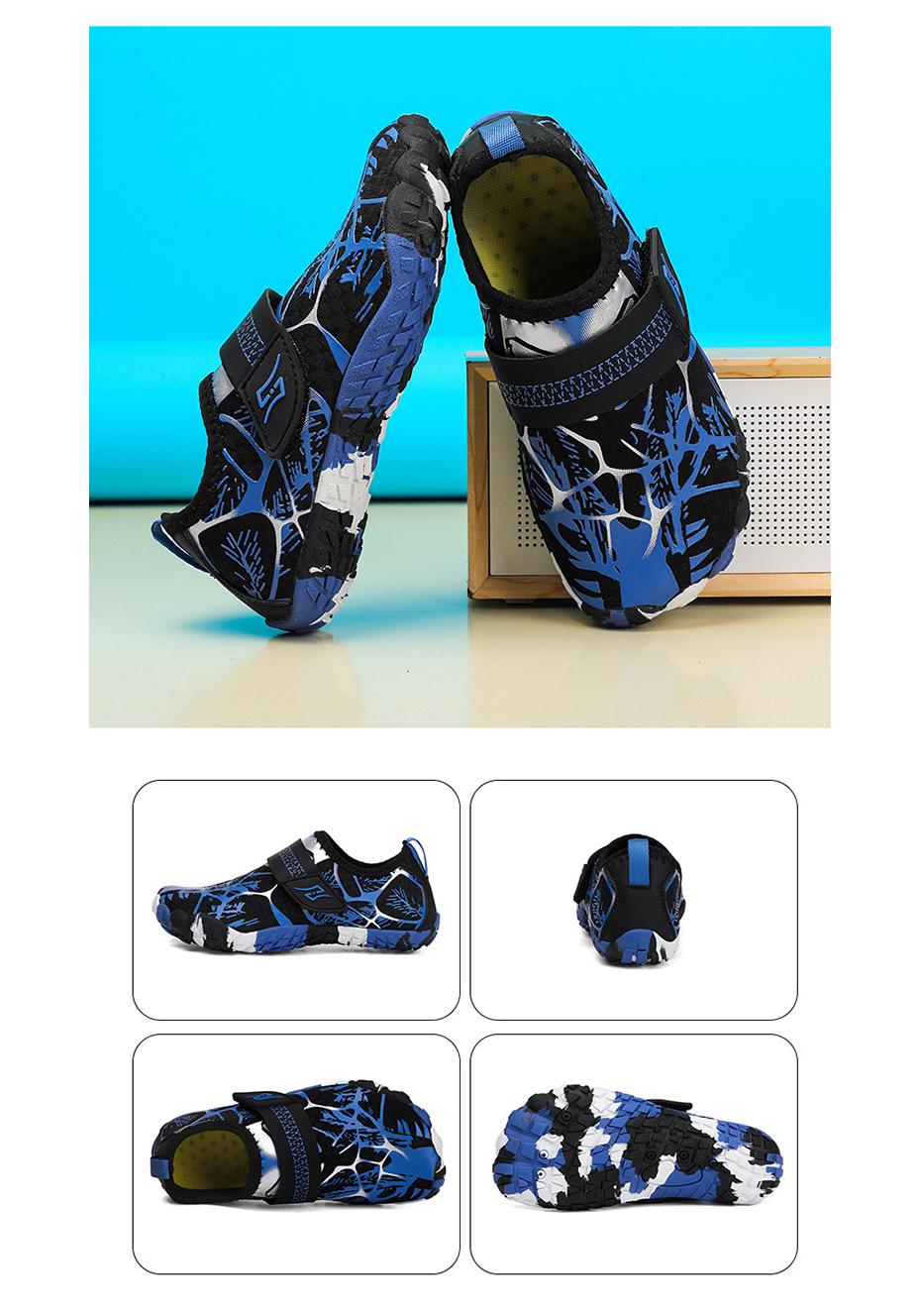 Parent-Child Quick-Dry Amphibious Water Shoes - Kids Non-Slip, Rubber Sole, Five-Finger Design 31