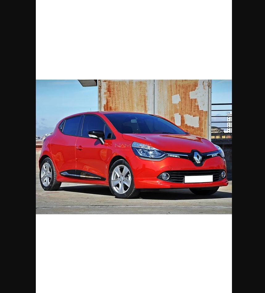 For Renault Clio 4 Side Skirts Custom HB for 4 Door Models 2012 To 2016