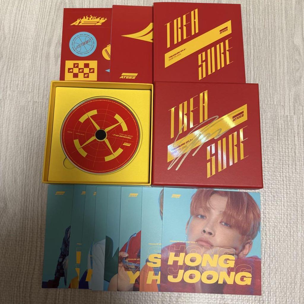 [USED] WAVE illusion Yunho autographed CD