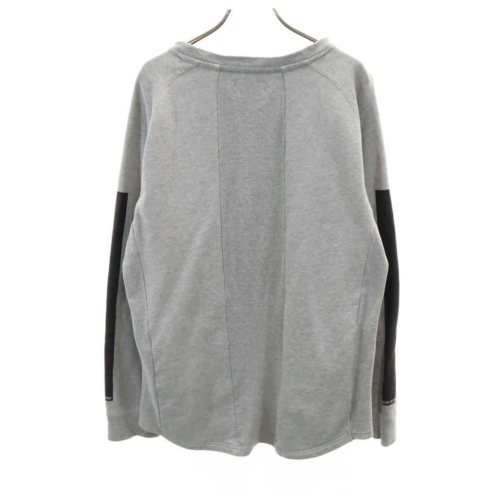 NUMBER (N)INE DENIM Long Sleeve Sweat Trainer L Gray Men's Used